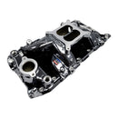 Edelbrock 7561-BP Performer RPM Air-Gap Intake Manifold, BB Chevy - Black Plasma