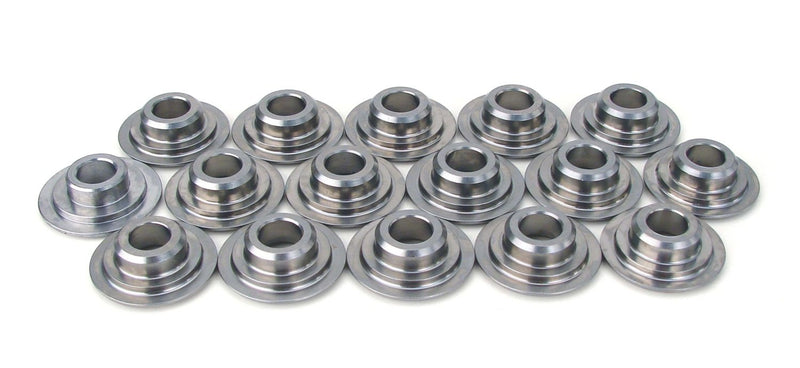 COMP Cams 731-16 10 Degree Titanium Retainer Set Of 16 1.500"-1.550" OD Double Springs