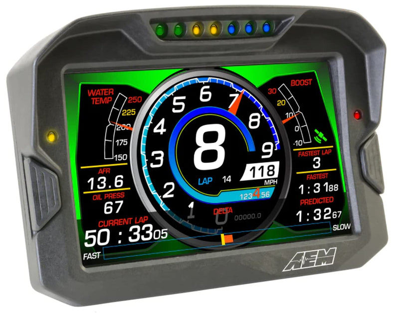 AEM 30-5700 CD-7 Carbon Digital Dash Display (Non-Logging), 7" Screen