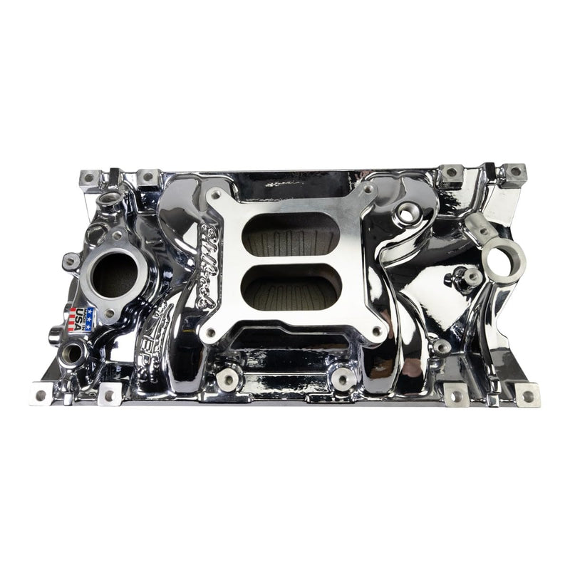 Edelbrock 2716-CP Performer EPS Intake Manifold, Chevy Vortec/E-Tec - Chrome Plasma