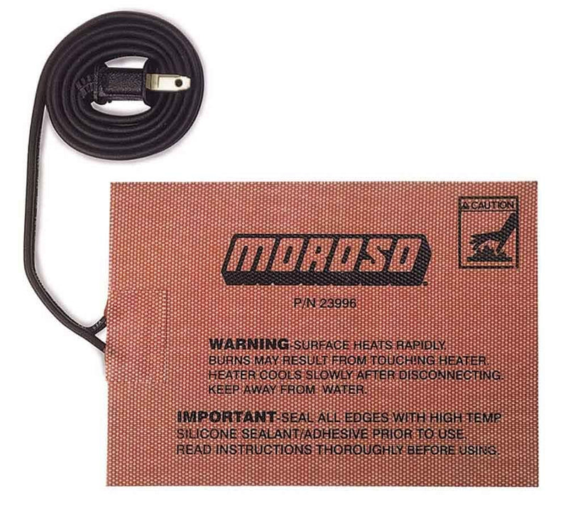 Moroso 23996 5" X 7" Self Adhesive External Heating Pad