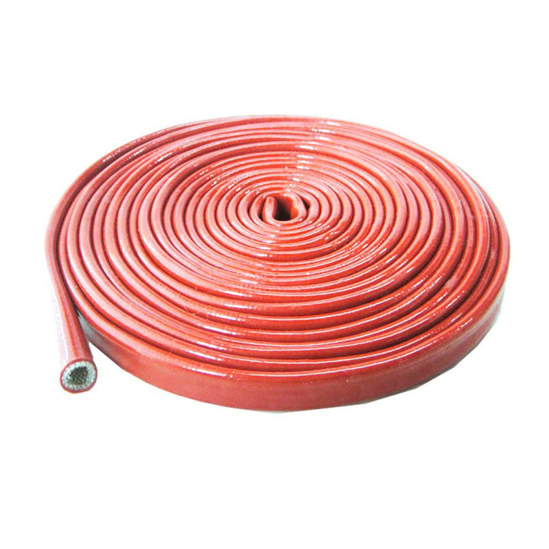 Engine Works 431000 Fire Sleeve Bulk Roll, 10AN x 50ft Length - Red