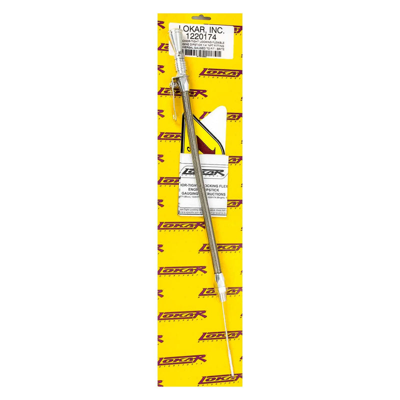 Lokar 1220174 Anchor Tight Locking Flexible Engine Dipstick
