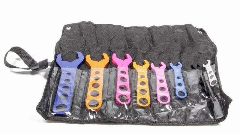 Proform 66978 8-Piece Aluminum AN Wrench Set, Sizes 3AN to 20AN