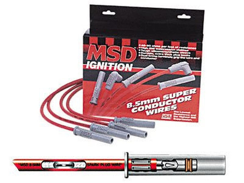 MSD 8.5mm Super Conductor Spark Plug Wire Sets 31183