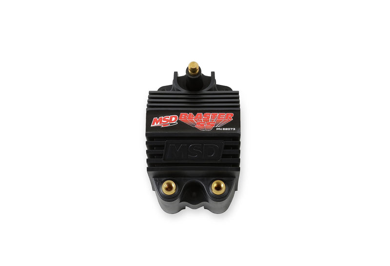 MSD 82073 Ignition Coil, Blaster SS - Black, Universal - Add to MSD 6-Series Ignition