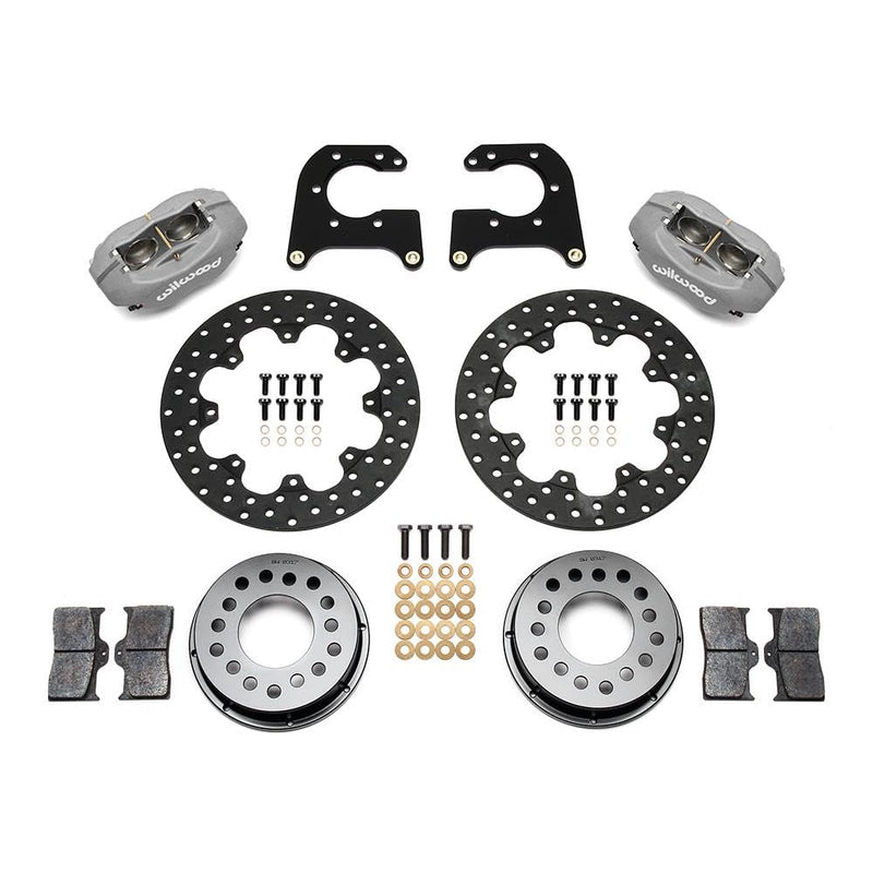 Wilwood 140-2119-BD Forged Dynalite Rear Drag Brake Kit Rear End: Big Ford New