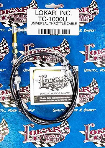 Lokar TC-1000U48 Hi-Tech Throttle Cable Kit