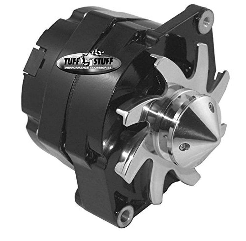 Tuff Stuff Performance Silver Bullet Stealth Black Alternators 7140FBULL