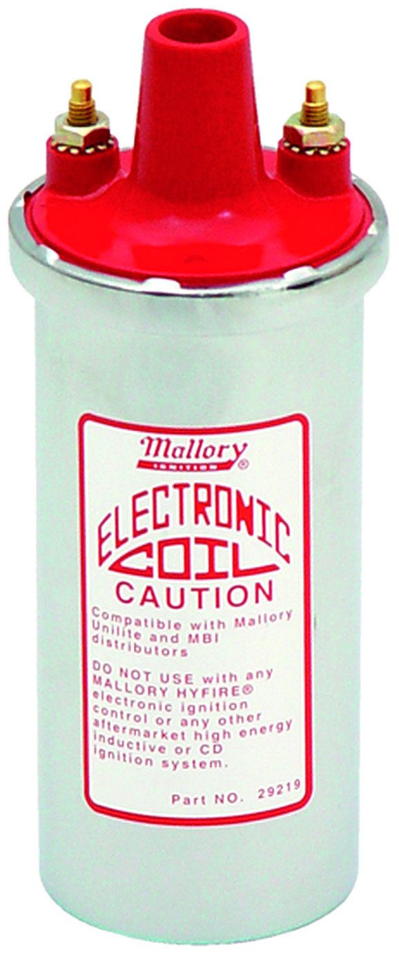 Mallory 29219 Universal Chrome Canister Coil