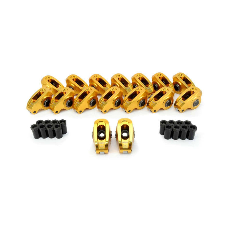 COMP Cams 19044-16 Ultra-Gold ARC Aluminum Rocker Arms: Ford 7/16", 1.6 Ratio