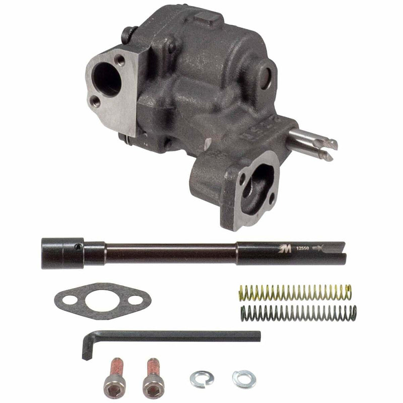 Melling 10552ST Shark Tooth Oil Pump, High-Volume, High-Pressure - SB Chevy
