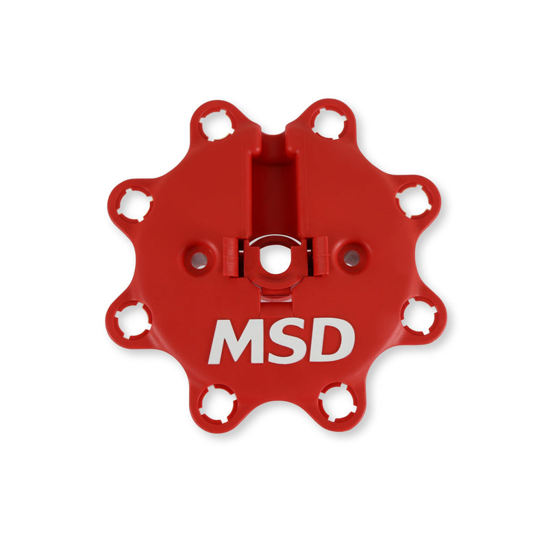 MSD 84085 Distributor Cap and Rotor Kit - Red, Ford HEI