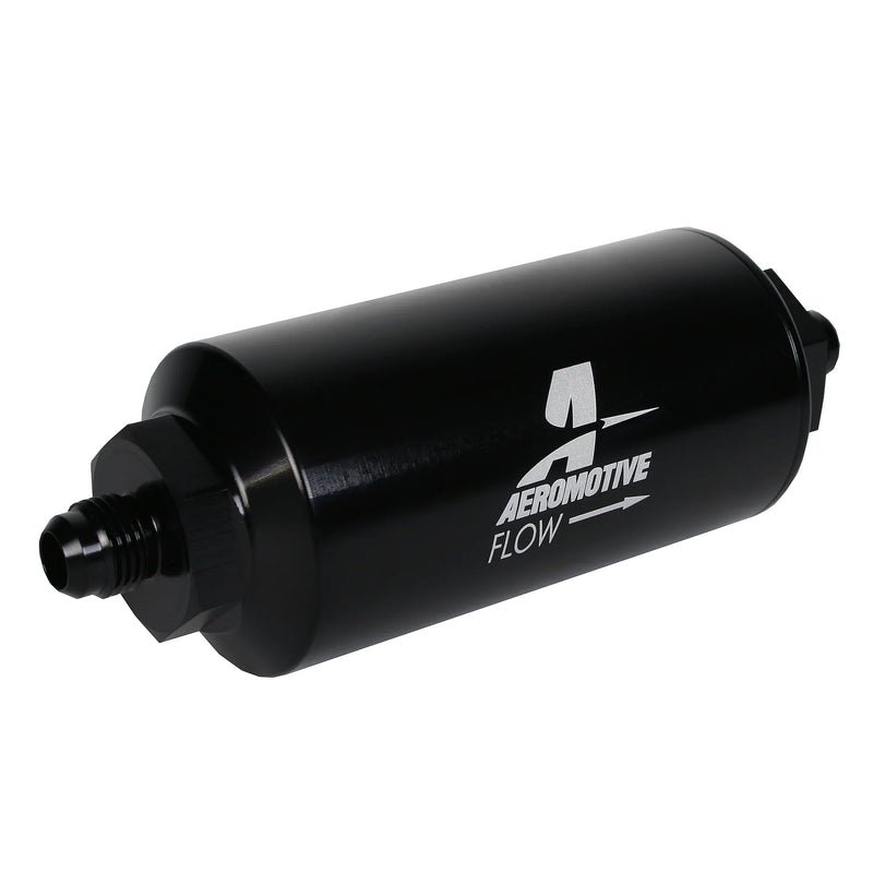 Aeromotive 12347 Filter, In-Line, 10-Micron Fabric Element, 2" OD