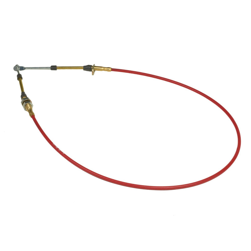 B&M 80605 Performance Shifter Cable - 5-Foot Length - Red