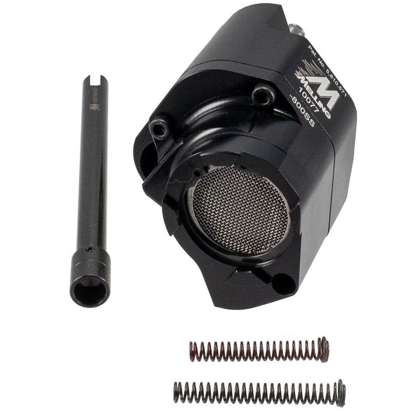 Melling 10077-800SS Select Billet Aluminum Oil Pump, BB Chevy 8" Depth