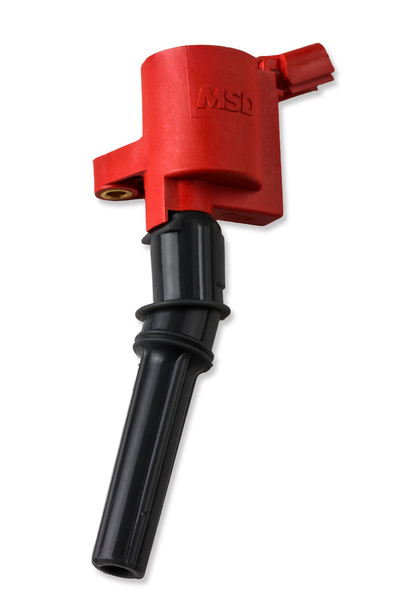 MSD 82428 Ignition Coils 1998-2014 Ford 4.6L/5.4L 2-Valve Engines, Red, 8-Pack