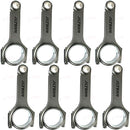 Manley 14040R-8 H-Beam Connecting Rods, 6.657" Length, Fits Ford 5.4L Modular