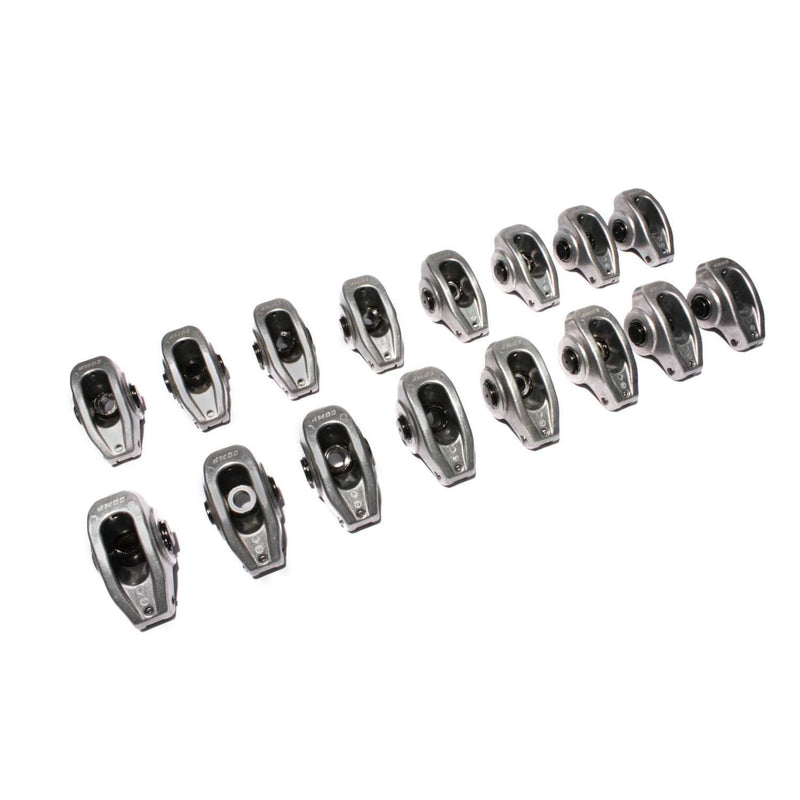 COMP Cams 17001-16 High Energy Diecast Aluminum Rocker Arms, SB Chevy 1.5 Ratio