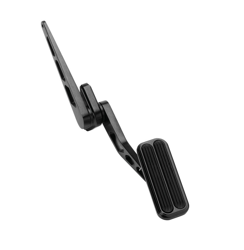 Lokar XBAG-6004 Black Aluminum Gas Pedal with Insert