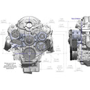 Holley 20-180BK Premium Black Mid-Mount Complete Accessory System