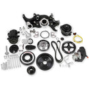 Holley 20-180BK Premium Black Mid-Mount Complete Accessory System