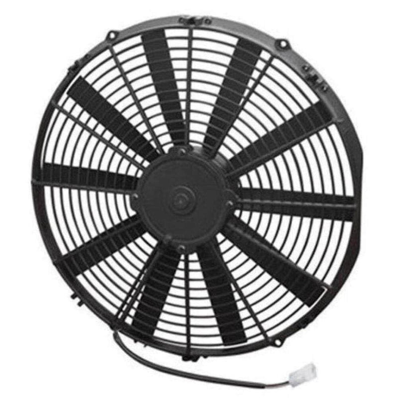 SPAL 30101517 16" Fan Pusher Medium Profile 1604 CFM 10 Straight blades