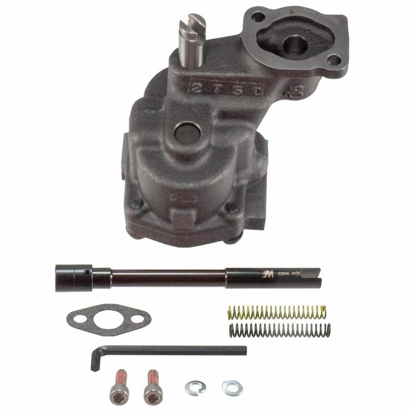 Melling 10552ST Shark Tooth Oil Pump, High-Volume, High-Pressure - SB Chevy