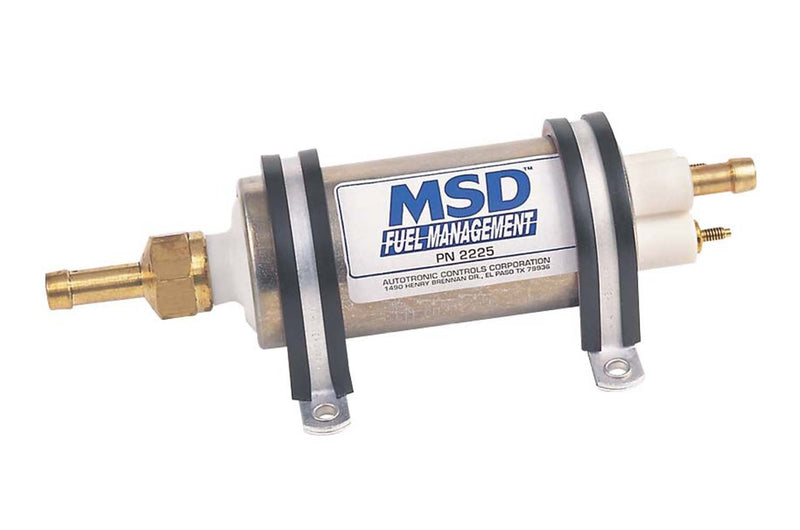 MSD 2225 High Pressure Electric Fuel Pump, Up to 525 HP