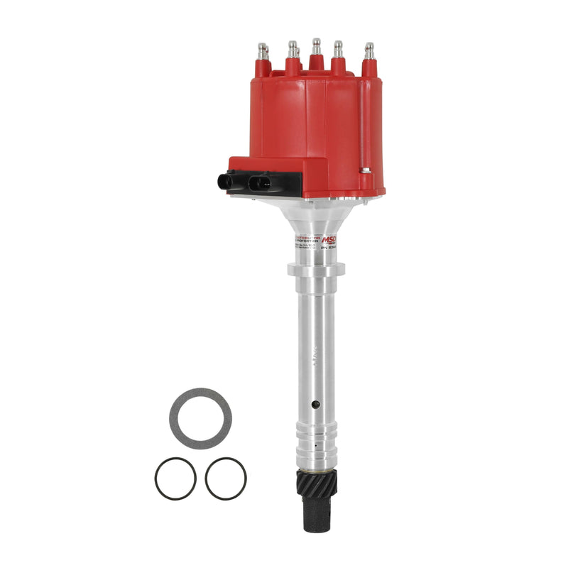 MSD 8366 Pro-Billet Ready-to-Run EFI Distributor, Fits Chevy