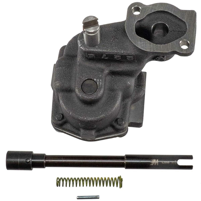 Melling 10553ST Shark Tooth Oil Pump, Std-Volume, High-Pressure - SB Chevy