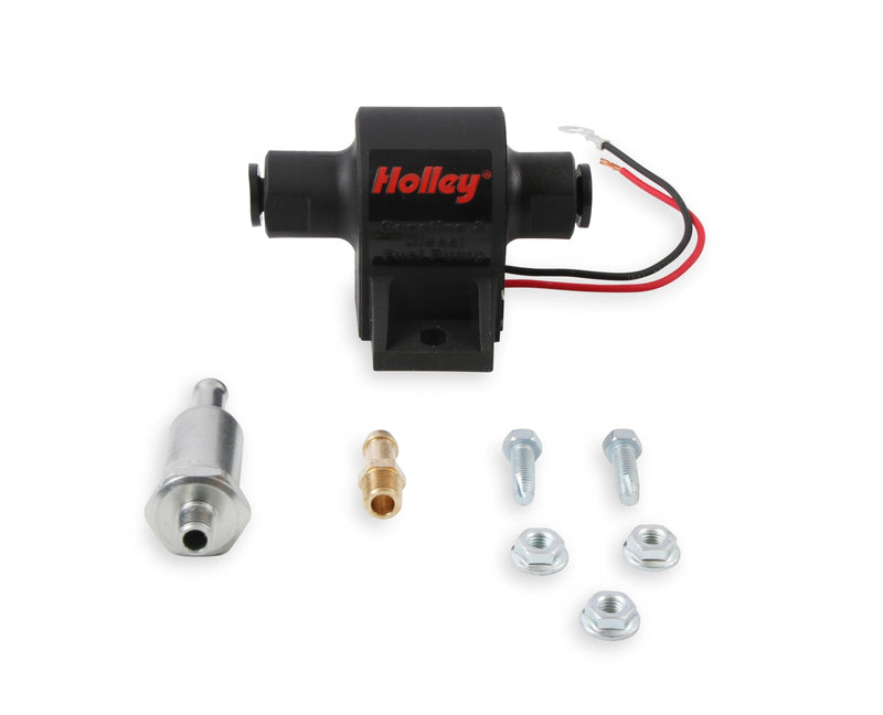 Holley 12-427 32 GPH Holley Mighty Mite Electric Fuel Pump, 4-7 PSI