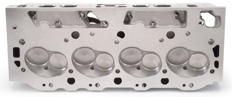 Edelbrock 50459 E-Street Cylinder Head, BB Chevy - Oval Port, 110cc/290cc