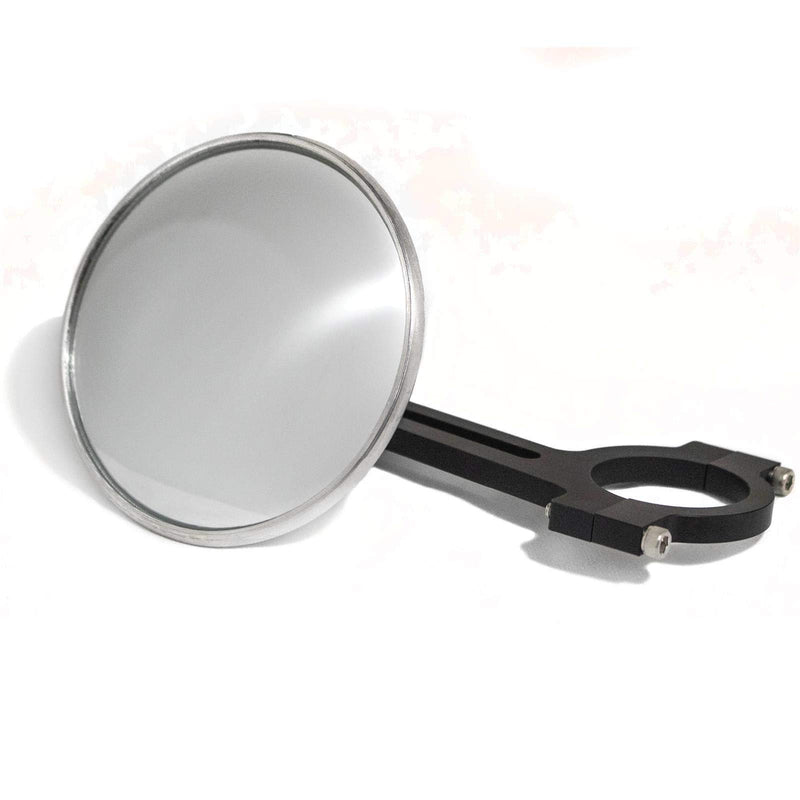 Longacre 52-22548 Spot Mirror, Clamp On, 1-3/4 Inch Roll Bar
