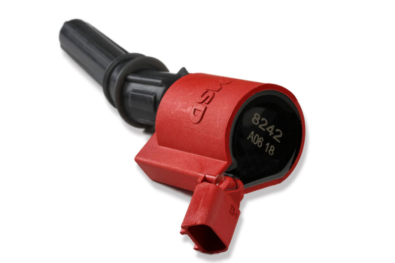 MSD 82428 Ignition Coils 1998-2014 Ford 4.6L/5.4L 2-Valve Engines, Red, 8-Pack