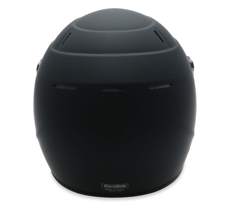 Racequip 276995 PRO20 Full Face Helmet Snell SA2020 Flat Black Large