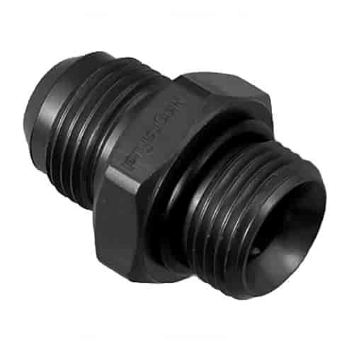 MagnaFuel MP-3029-BLK Fitting Adapter Straight Cut to NPT Straight Aluminum
