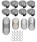 Wiseco RED0003X3 RED Series Forged Pistons, SB Chevy 4.155" Bore