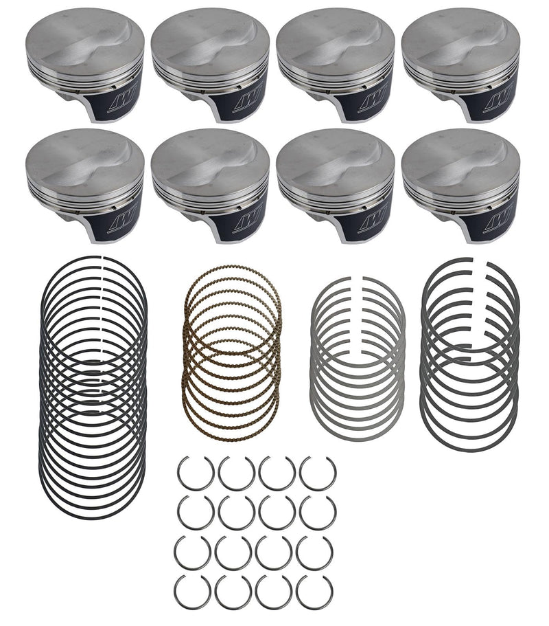 Wiseco RED0003X3 RED Series Forged Pistons, SB Chevy 4.155" Bore