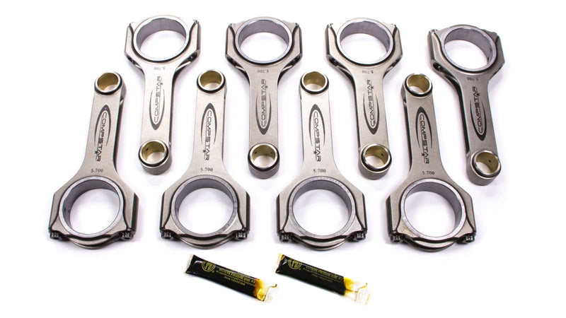 Callies CSA6125DS2A2AH Compstar H-Beam Connecting Rods GM LS - 6.125"