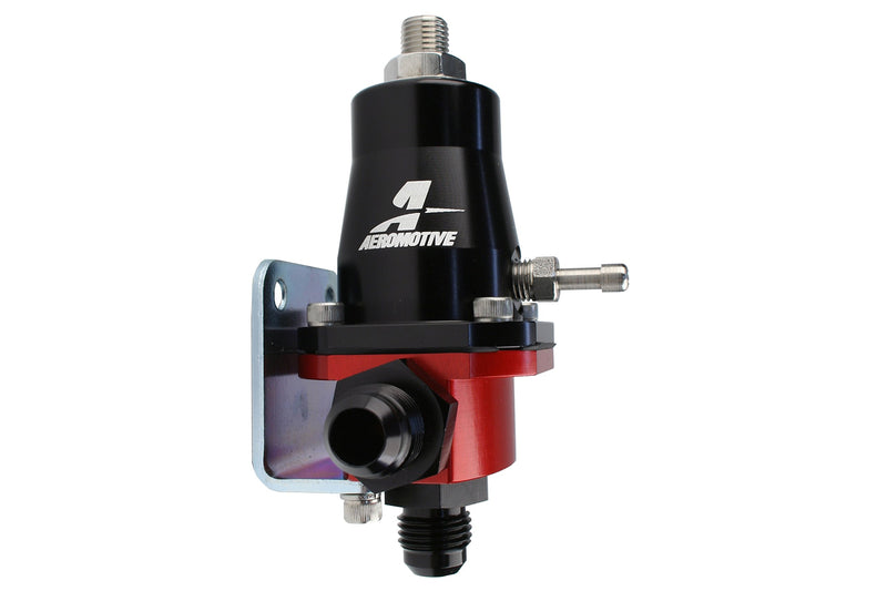 Aeromotive 13105 Regulator, Compact EFI, Billet, Adjustable, EFI, (1) AN-6 male inlet and return