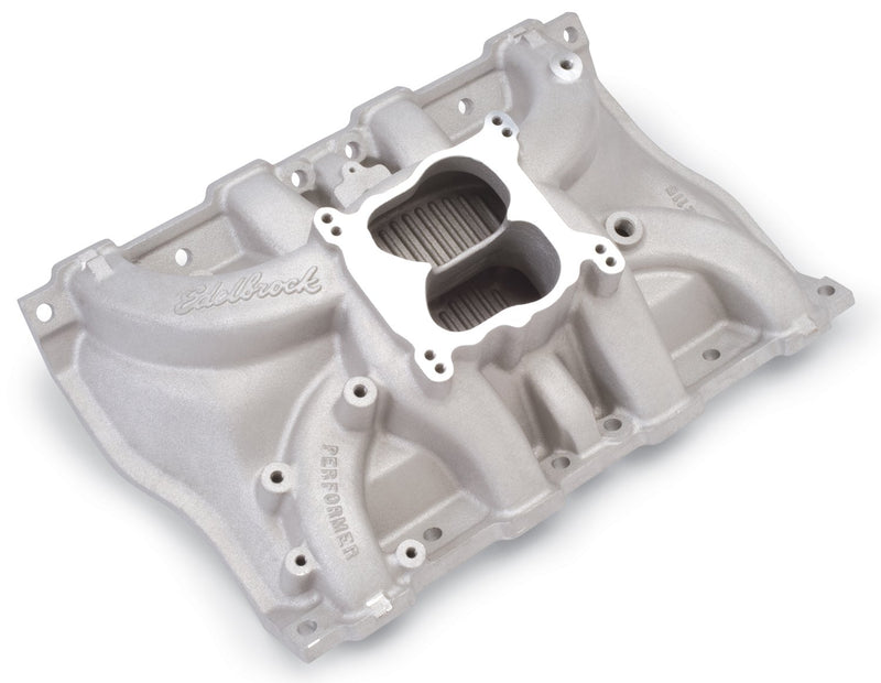 Edelbrock 2115 Performer Intake Manifold, Cadillac 472-500 V8 - Dual Plane