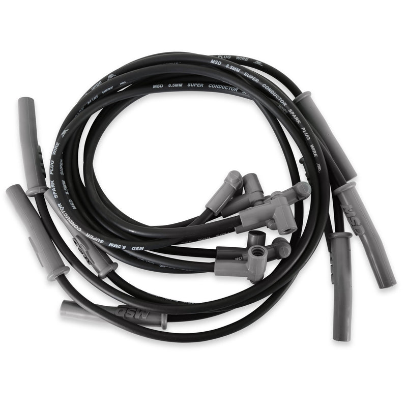 MSD 8.5mm Super Conductor Spark Plug Wire Sets 31363