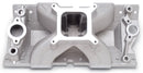 Edelbrock 2814 Super Victor Bowtie Intake Manifold, SB Chevy - Single Plane