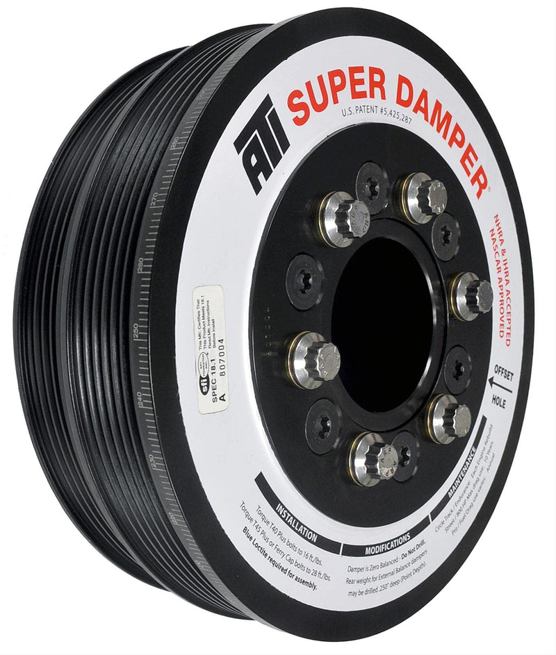 ATI Super Damper Serpentine Series Harmonic Balancers ATI918853