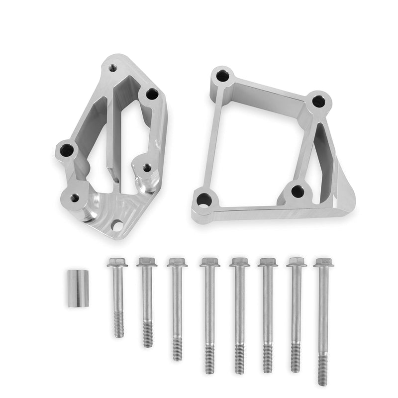 Holley 21-3 LS Accessory Drive Bracket Installation Kit Long Alignment
