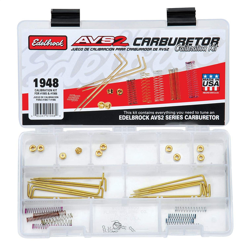 Edelbrock 1948 AVS2 Series Carburetor Calibration Kit