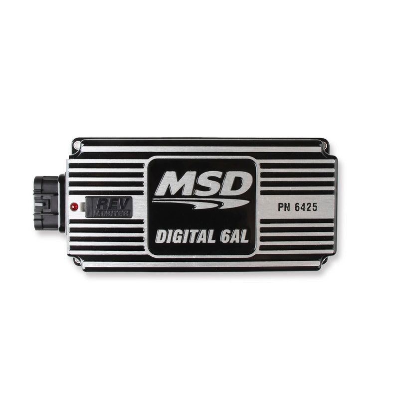 MSD 64253 Black, 6AL, Digital Ignition w/Rev Control