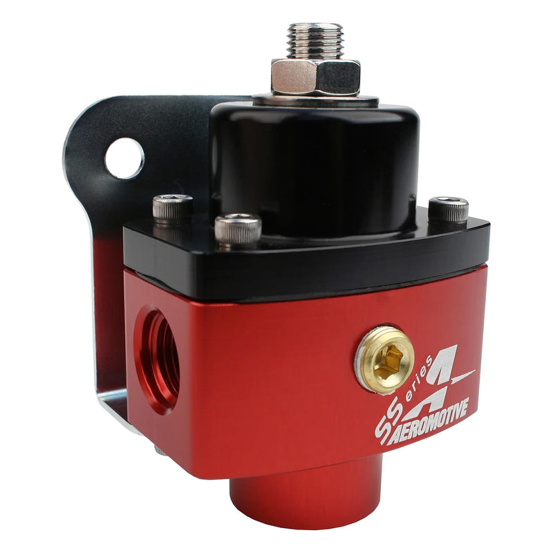 Aeromotive 13201 Ss-Series orb-06 Carburetor Regulator - Adjustable 5-10 psi