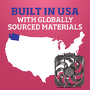 Flex-A-Lite Black Magic S-Blade Electric Fans 109304